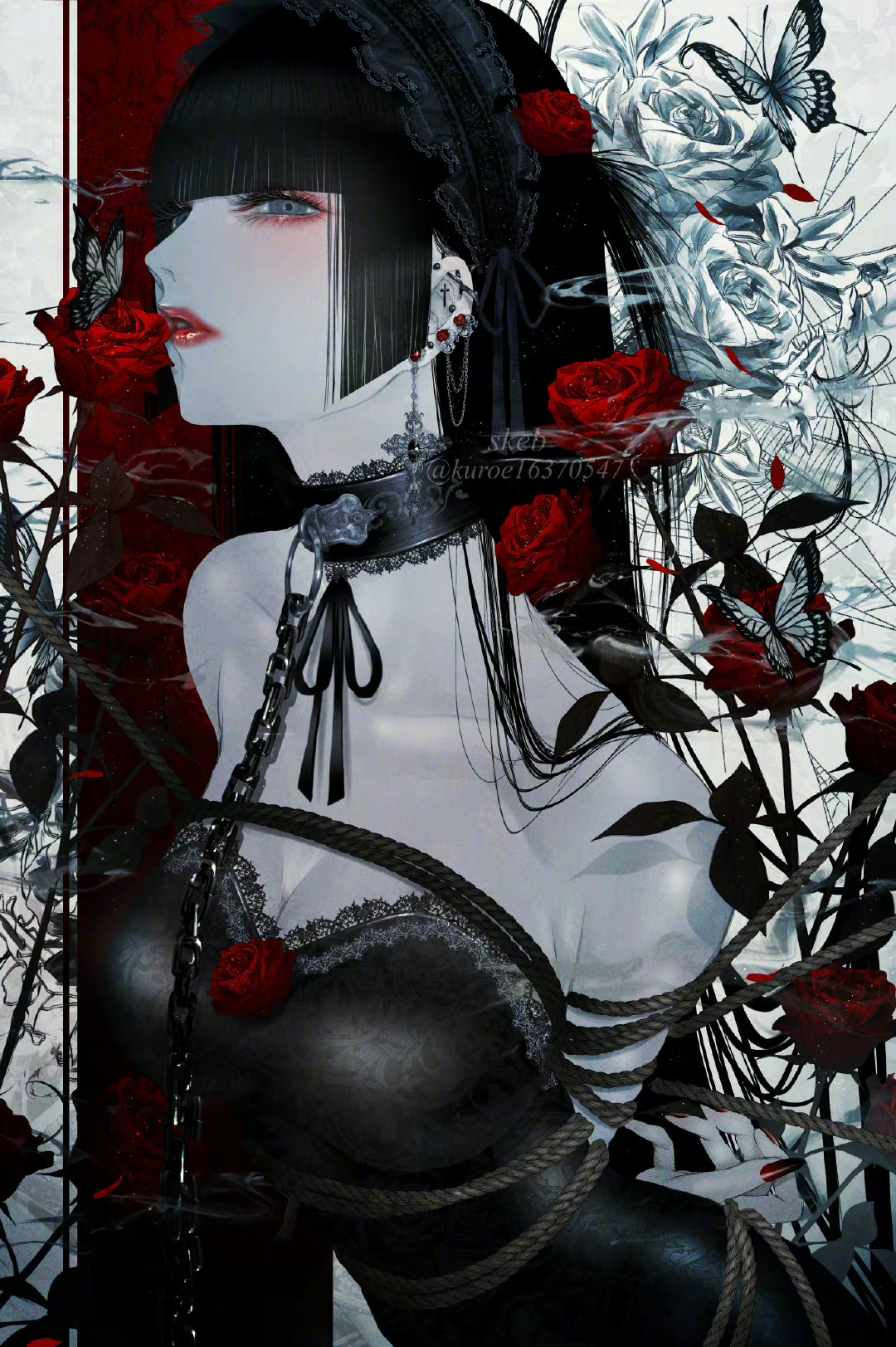 神仙画师「皐月 恵」最新作品,这画风真的太美了__财经头条