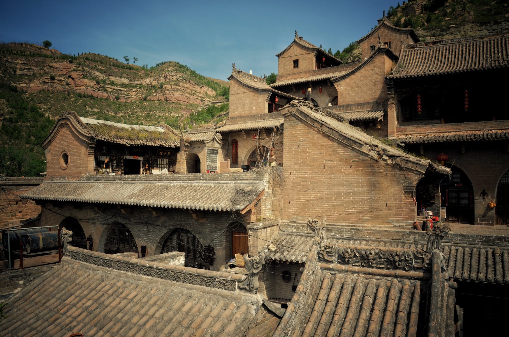 山西吕梁碛口古镇西湾村