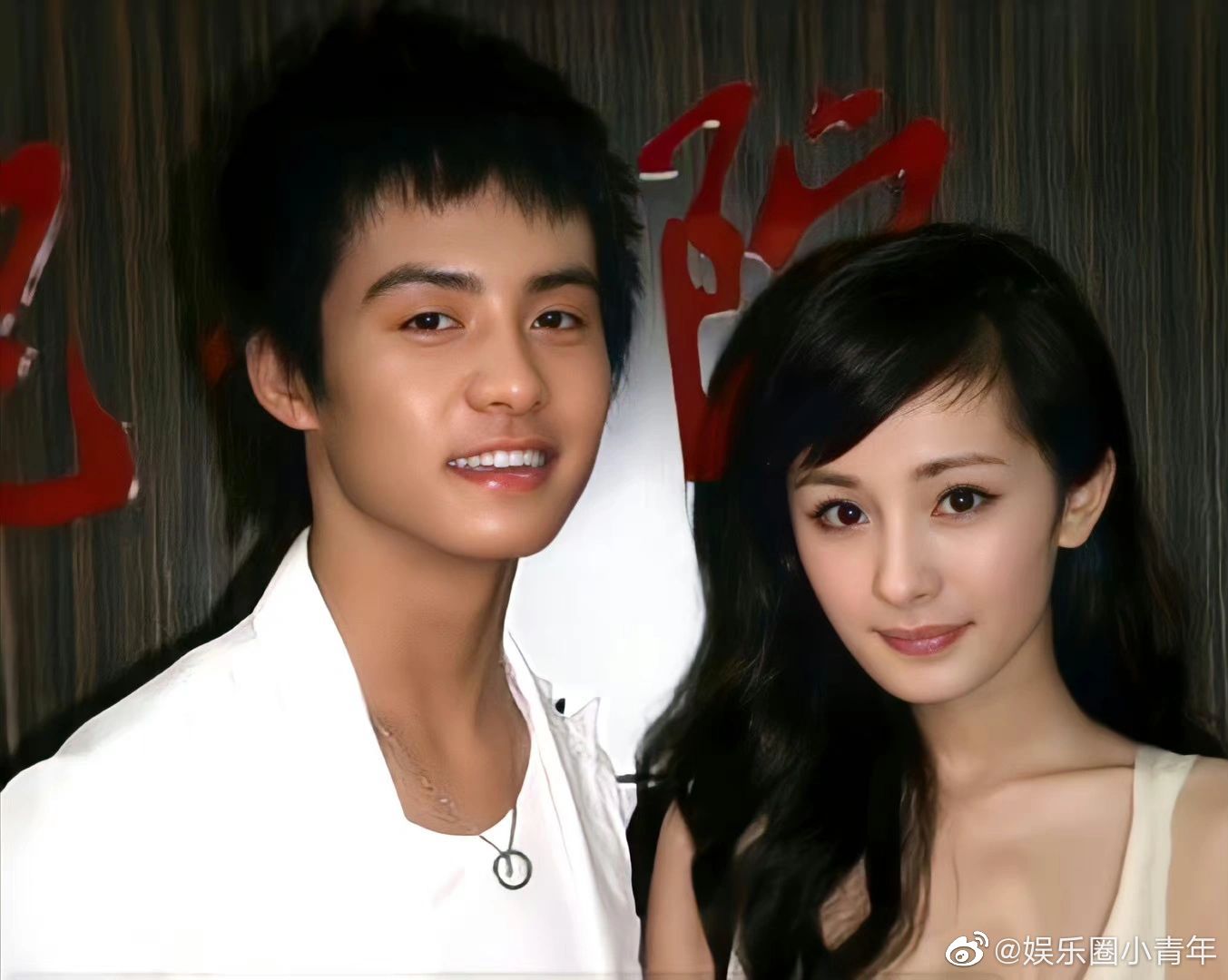 杨幂马天宇北影旧照,一些从学生时代开始的友谊真的很长久很美好_高清