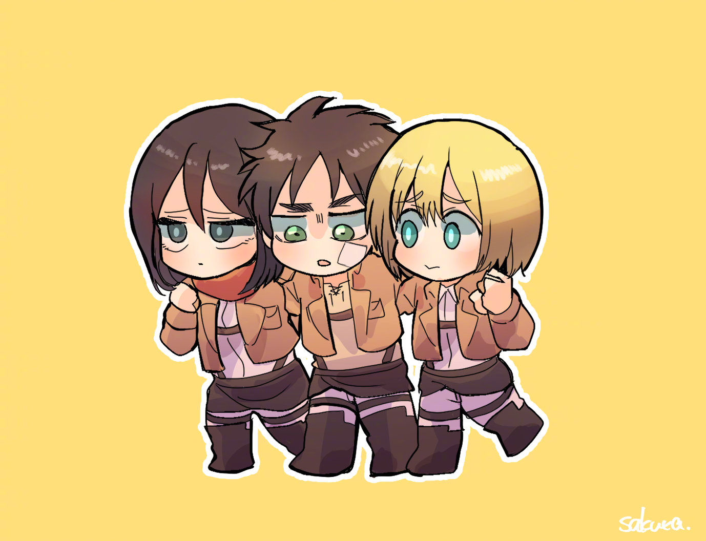 永远的「104期训练兵团」,这画风真的是超可爱!_高清图集_新浪网