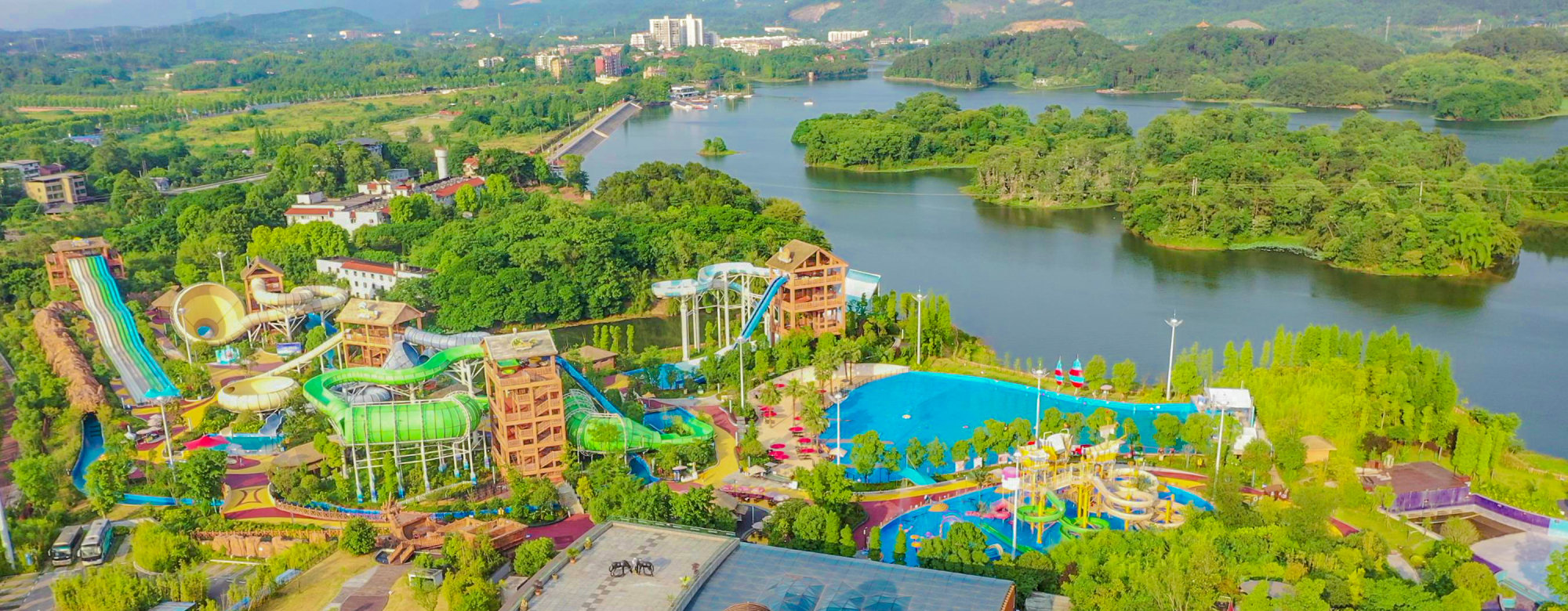 大足不止大足石刻,龙水湖风景区也值得一游,夏天玩水正当时!