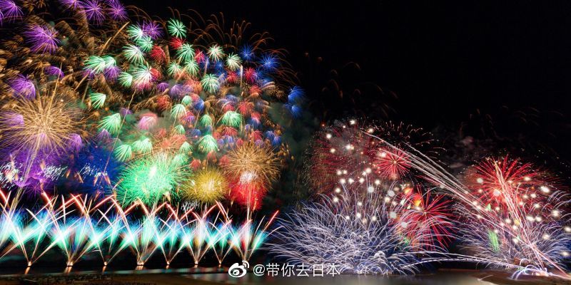 日本全国统一天放花火