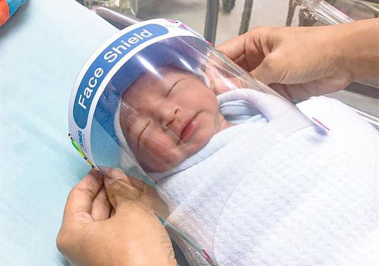 泰国给新生儿的防护措施像极了一颗卤蛋网友可爱到反光