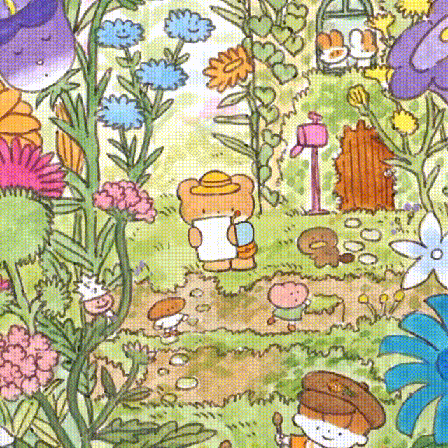 可爱动态插画设计 :thomas_leeeeee