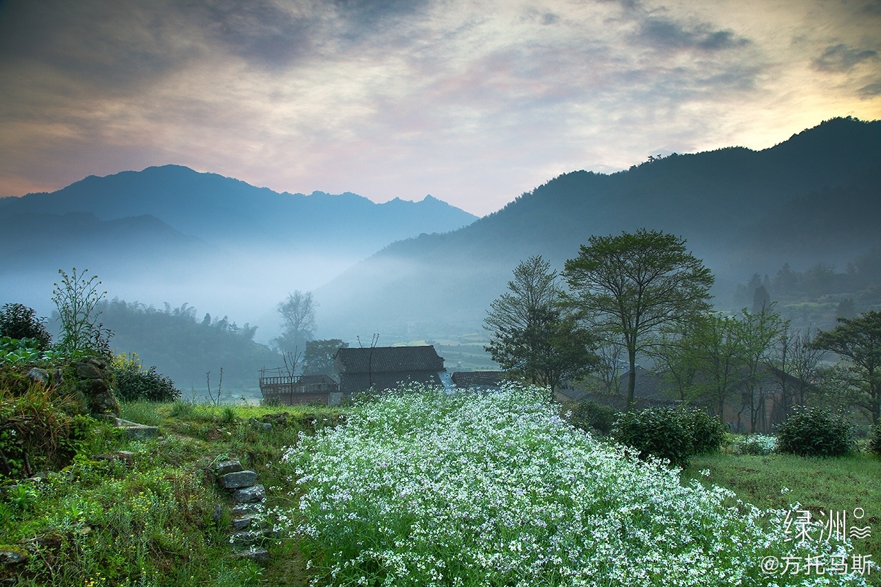 徽州的春天8 安徽休宁白际村,曾被称之为江南最后的秘境