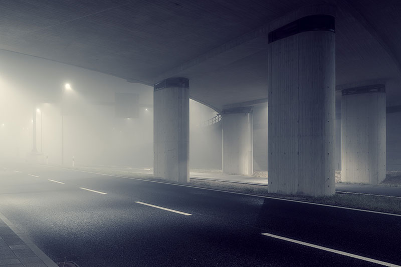 迷雾中的光 摄影人:andreas levers__财经头条