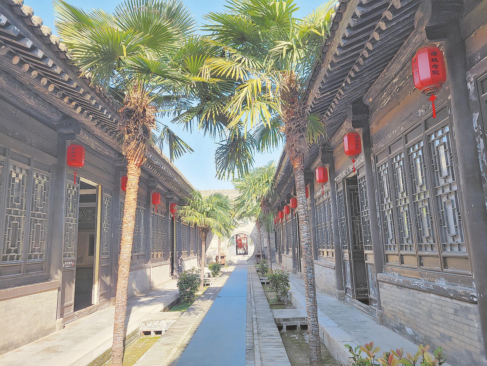 伦秀堂(武生考试的地方)蜡像还原武试现场泥塑还原荣归故里场景中国