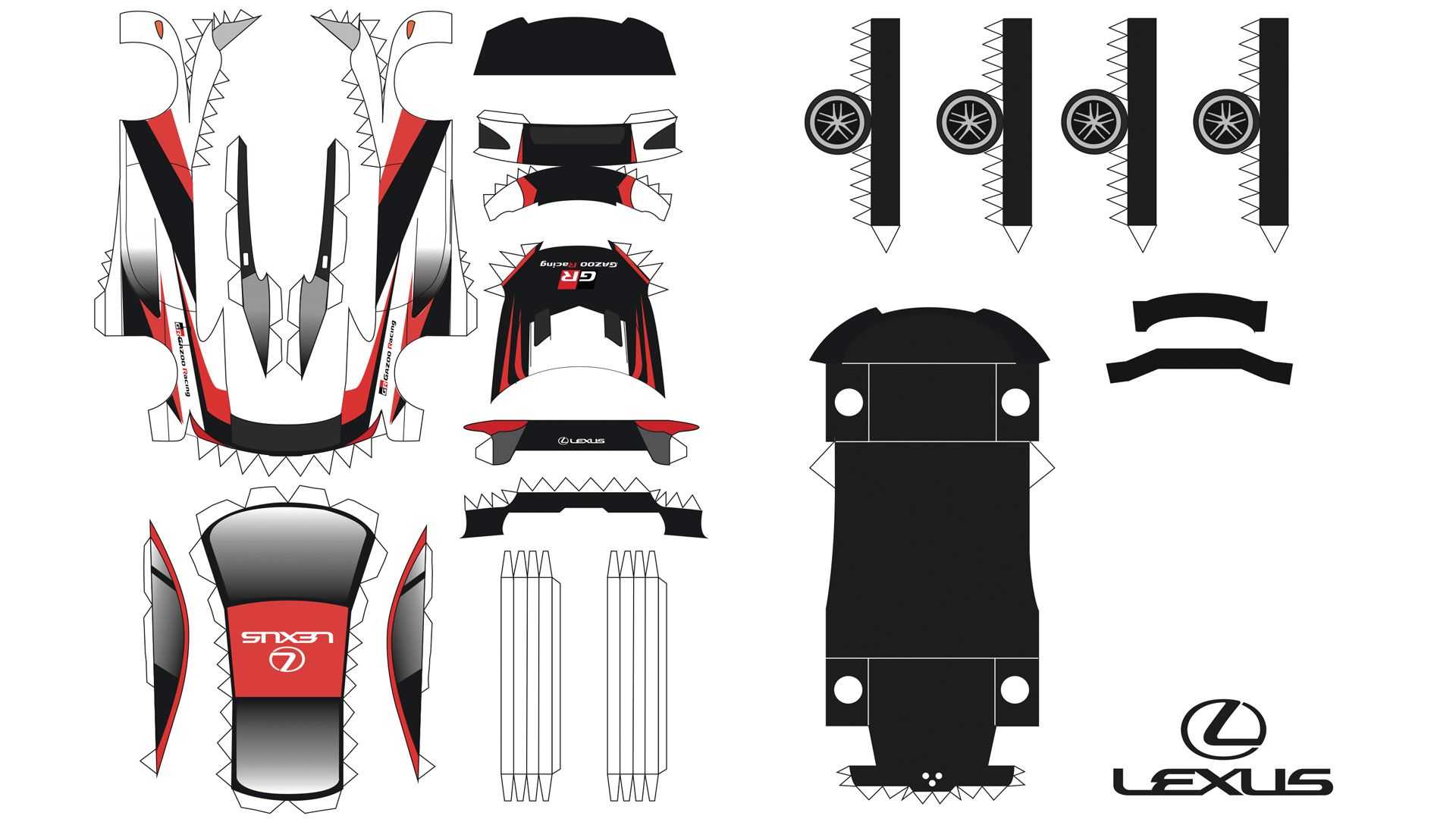 趣闻|庆祝lfa十周年 雷克萨斯展示纸质的lfa-新浪汽车