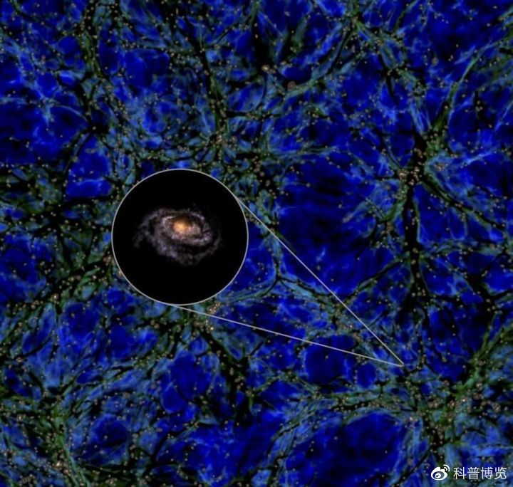 真的是“整个宇宙都在闪烁”！新研究发现宇宙网在闪耀粉红色辉光