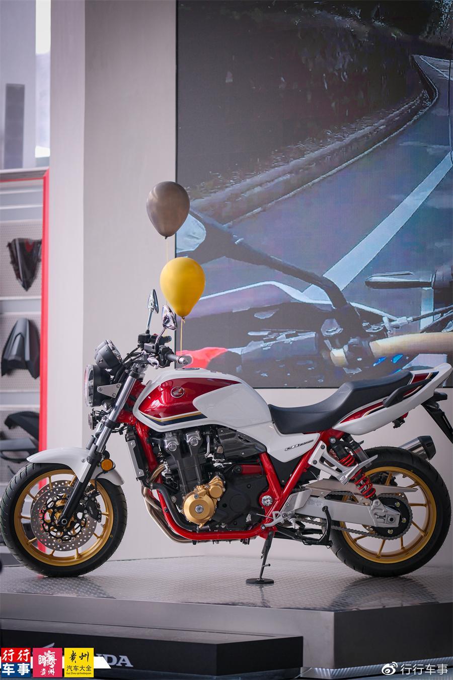 旗舰街车cb1300贵阳实拍本田十三姨