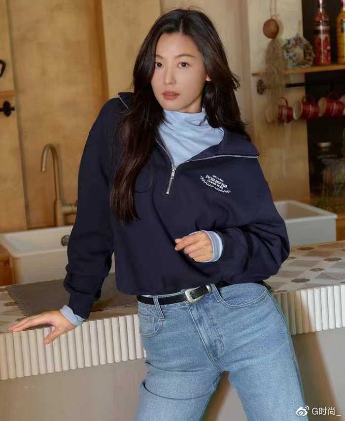 全智贤秋冬穿搭示范