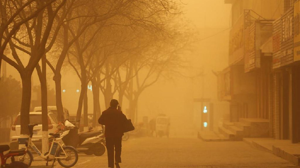 今天西北沙尘暴