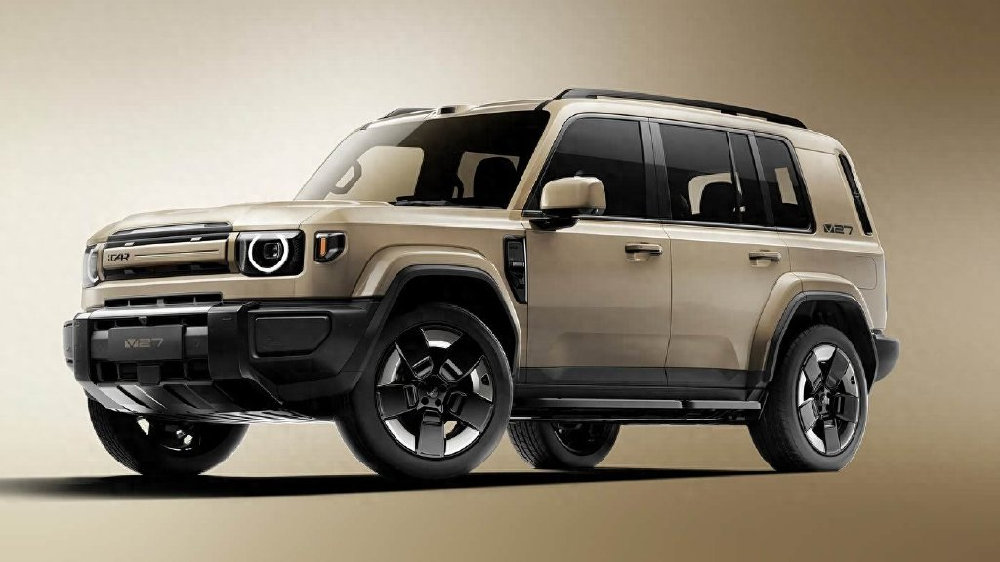 奇瑞造了台“路虎卫士”，尺寸更大，外观更霸气，配增程+四驱