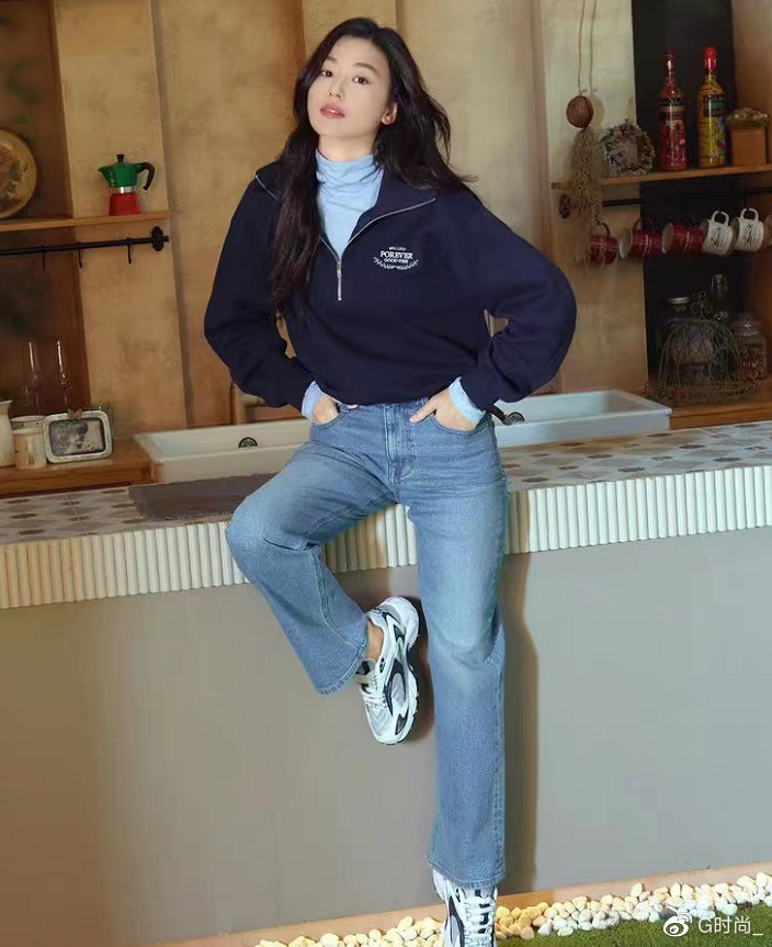 全智贤秋冬穿搭示范