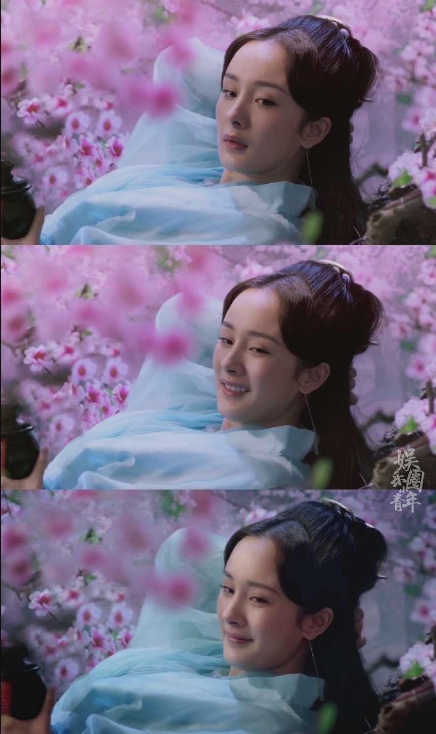 三生三世十里桃花杨幂白浅偷喝桃花酒在桃林睡觉
