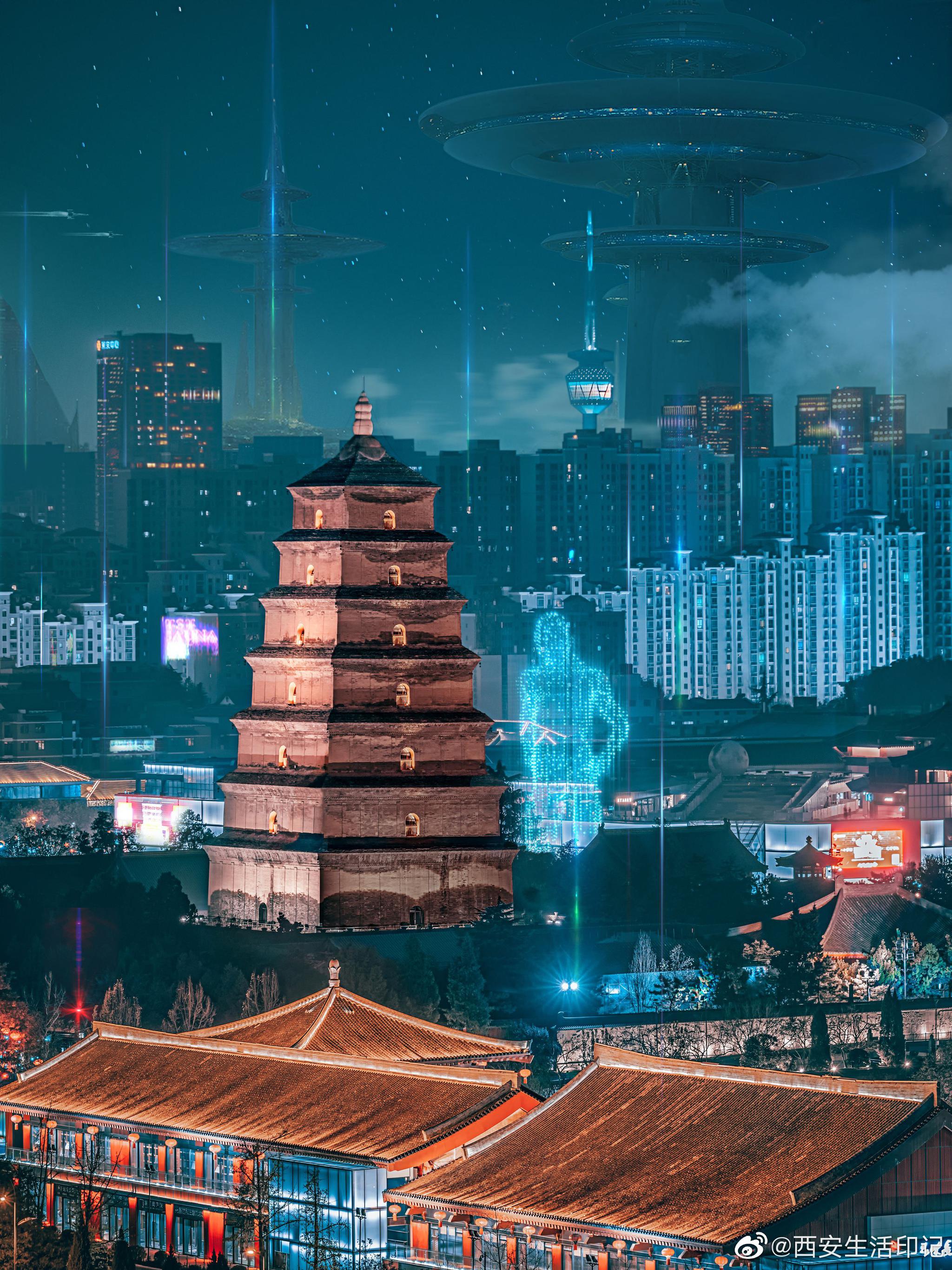 大雁塔作为西安地标性建筑,很多外地人来旅行必定去的打卡之地