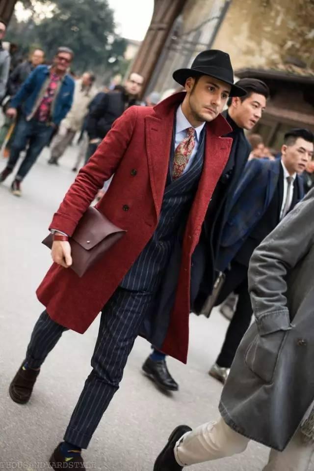 新年必备"红色穿搭",学会这些技巧,完美打造绅士魅力|红色|绅士|男性