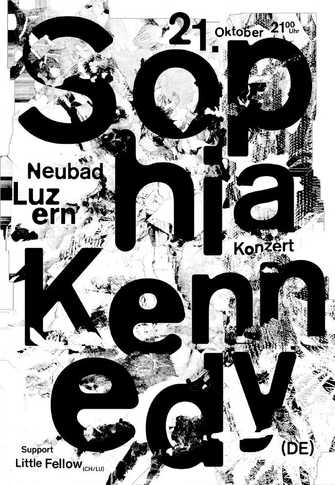 黑白配色的文字海报设计 & 创意版式设计_高清图集_新浪网