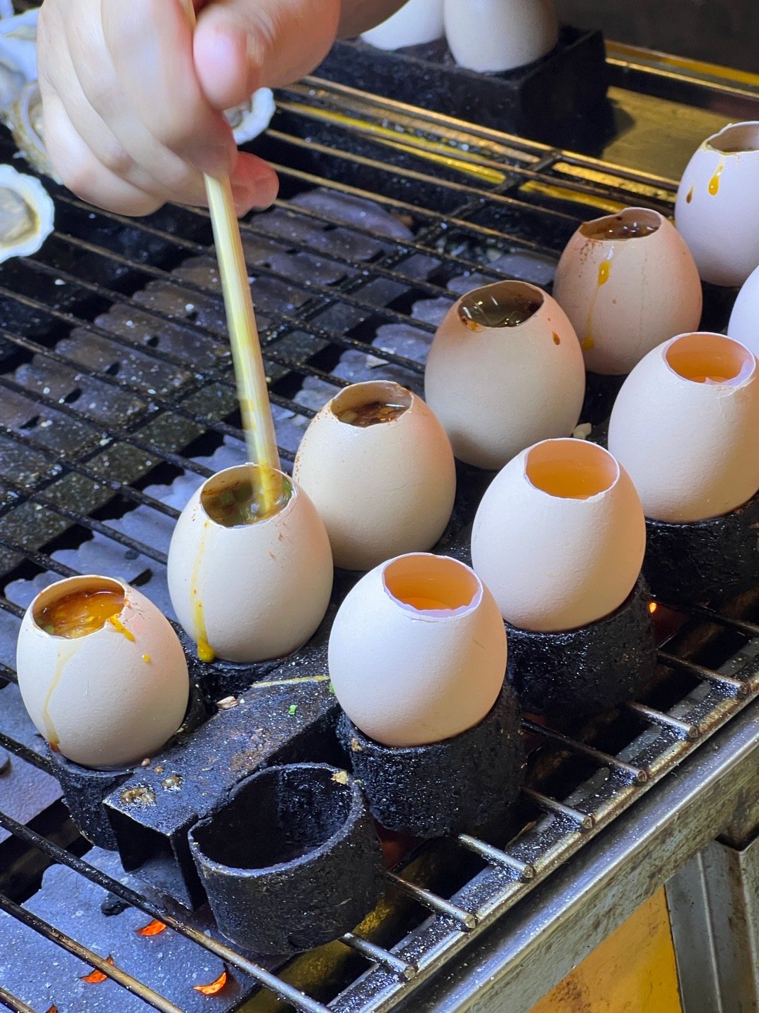 凯里的烤鸡蛋,口感神奇的创意料理