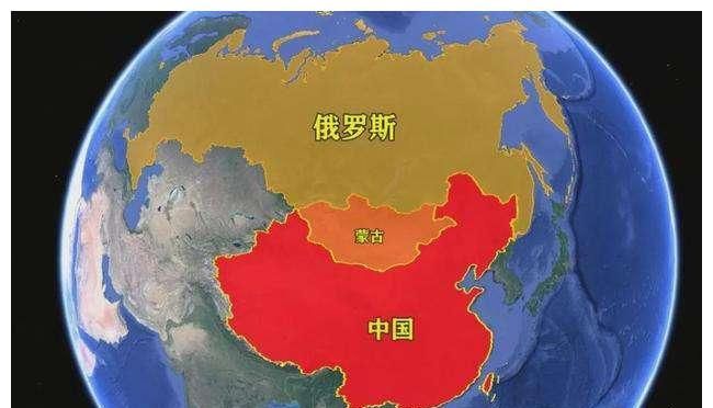 蒙古国位于亚洲中部,北边和俄罗斯接壤,南边和中国是邻居,最西边一小