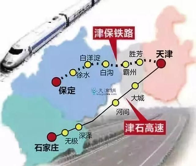 辨析津石高速公路的名称,本身是东西走向