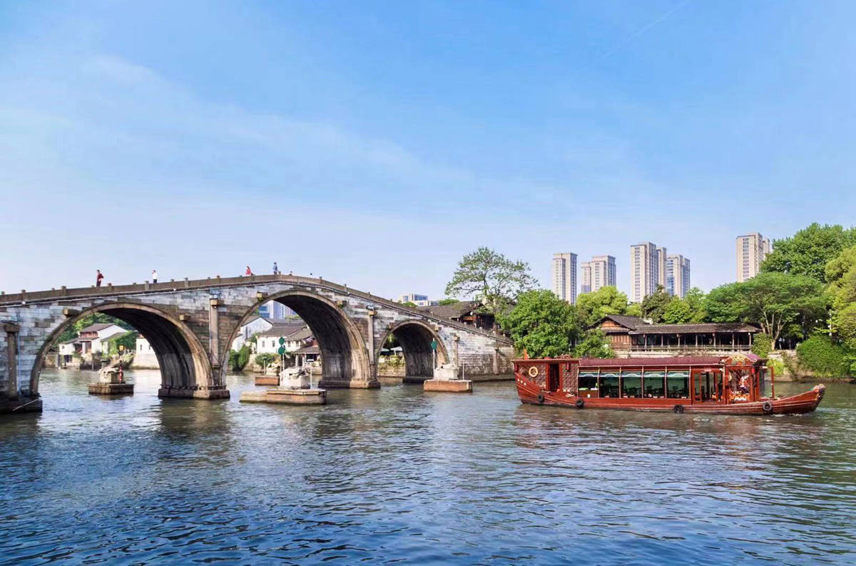 京杭大运河杭州段景点图片