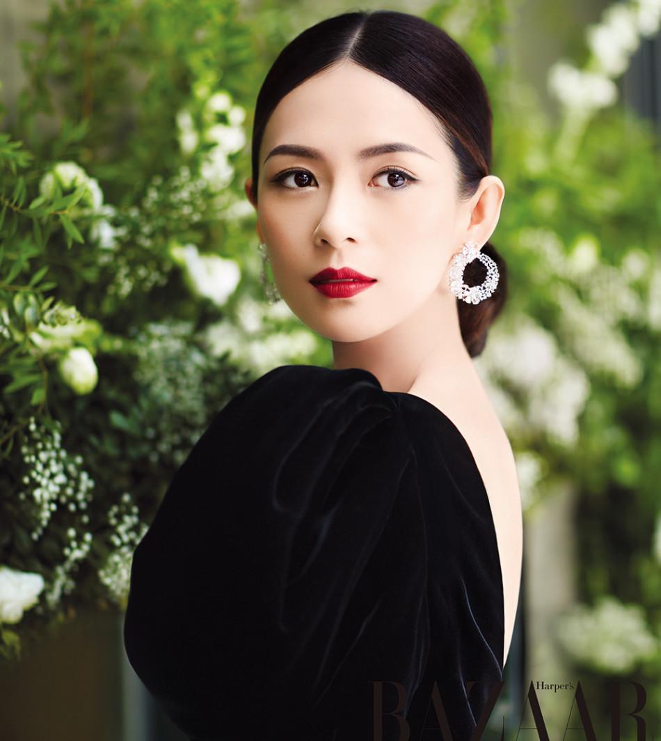 章子怡 气质写真 魅惑红唇撩人心弦,这样的子怡有没有打动你?