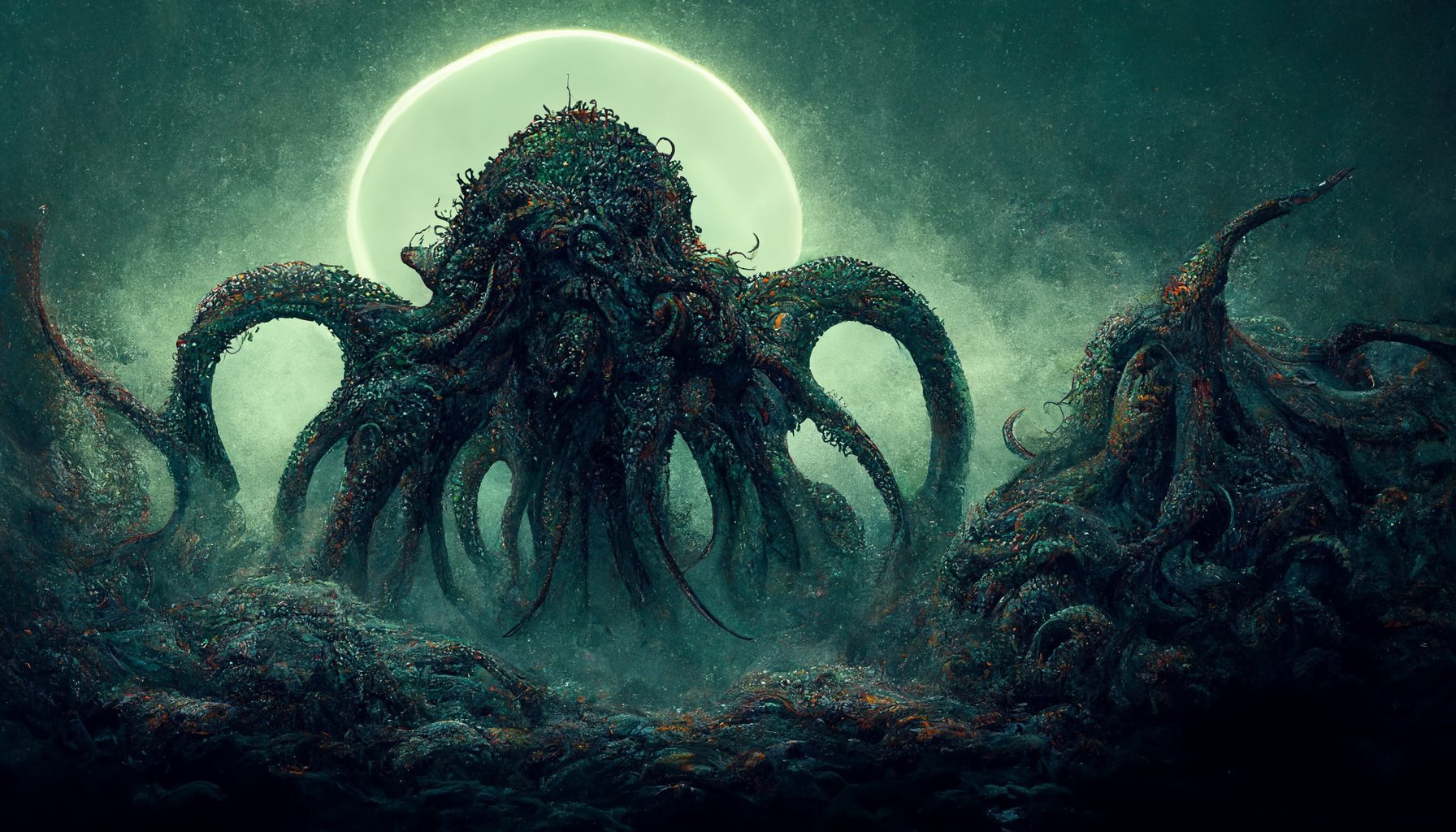 ai绘制:克苏鲁的呼唤 by: umurtezer
