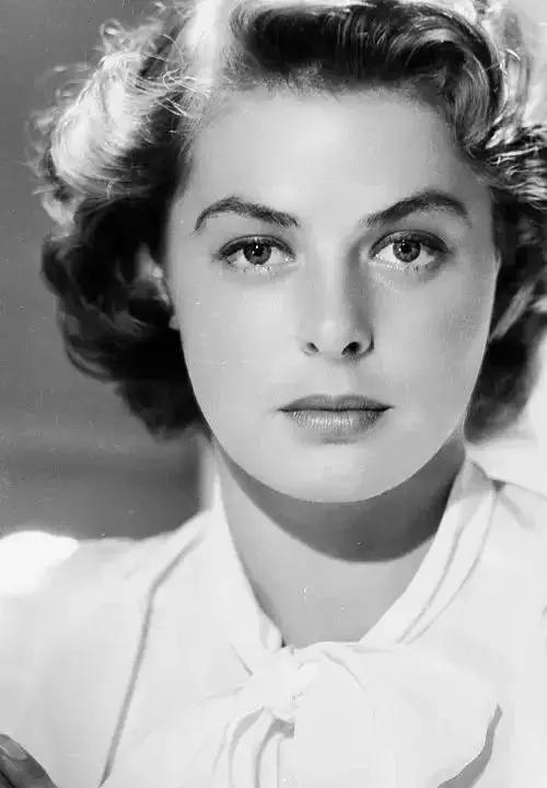 英格丽褒曼好莱坞不可复制的神话最终还是活成了传奇