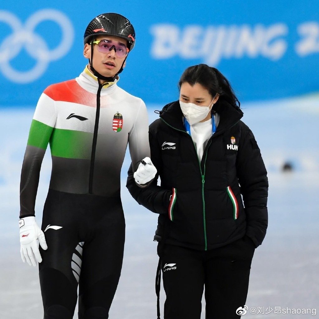 网传将归化中国的华裔奥运冠军,与谷爱凌亲密合影曝光,郎才女貌
