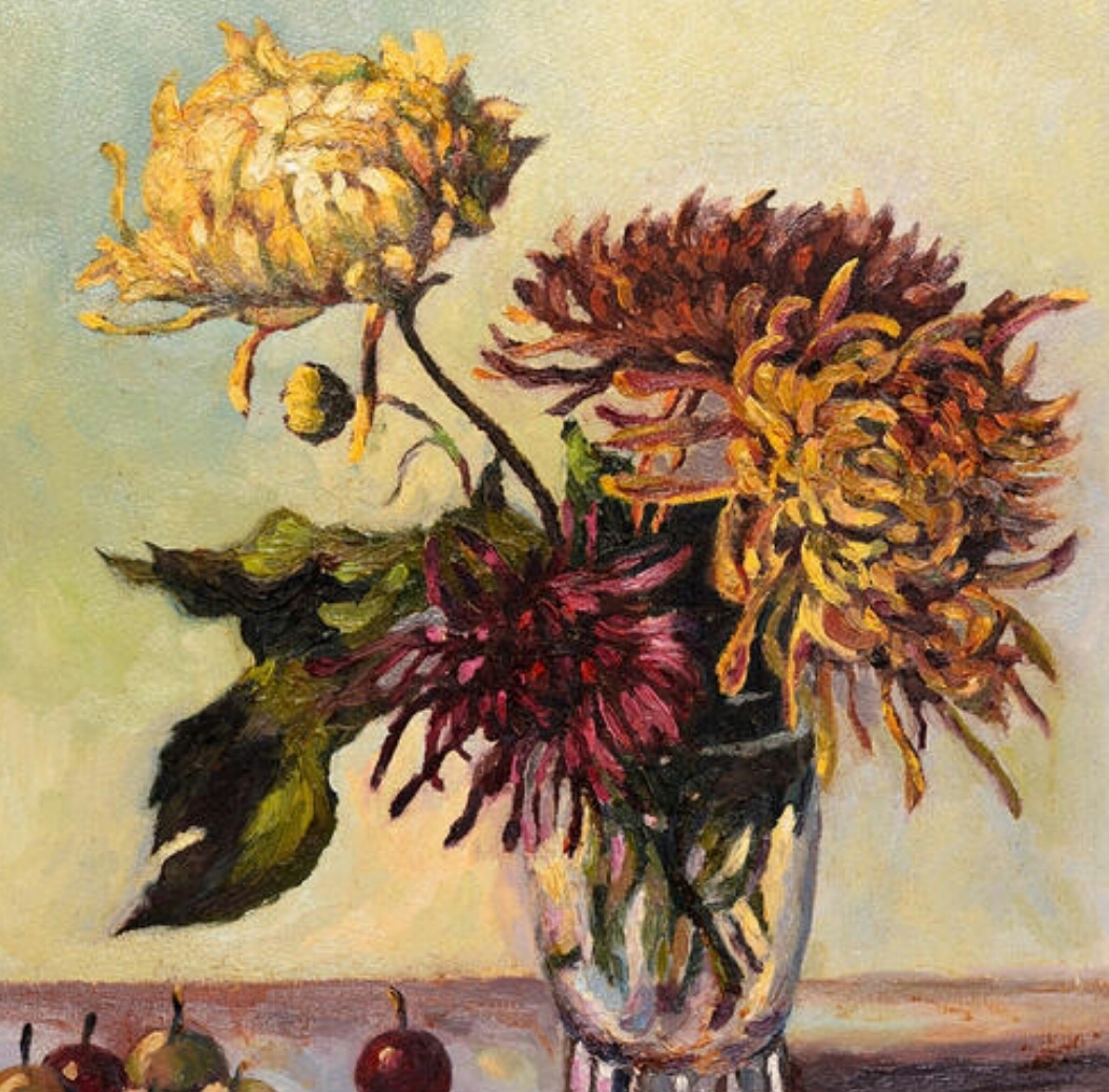 欣赏常书鸿先生的绘画作品其美妙迷人之处在于你不仅能从一些色彩火热