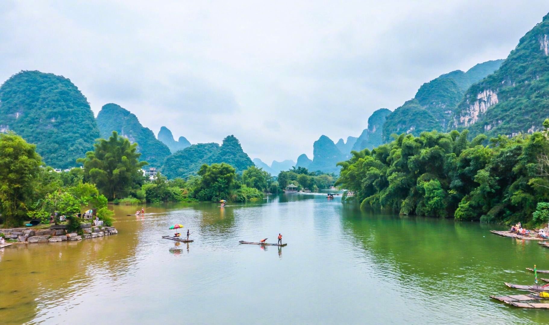 桂林山水甲天下阳朔山水甲桂林