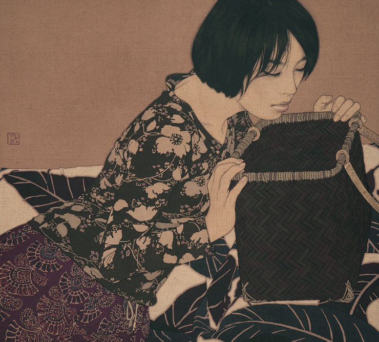日本当代美人画领域的顶级画家:池永康晟(ikenaga yasunari)