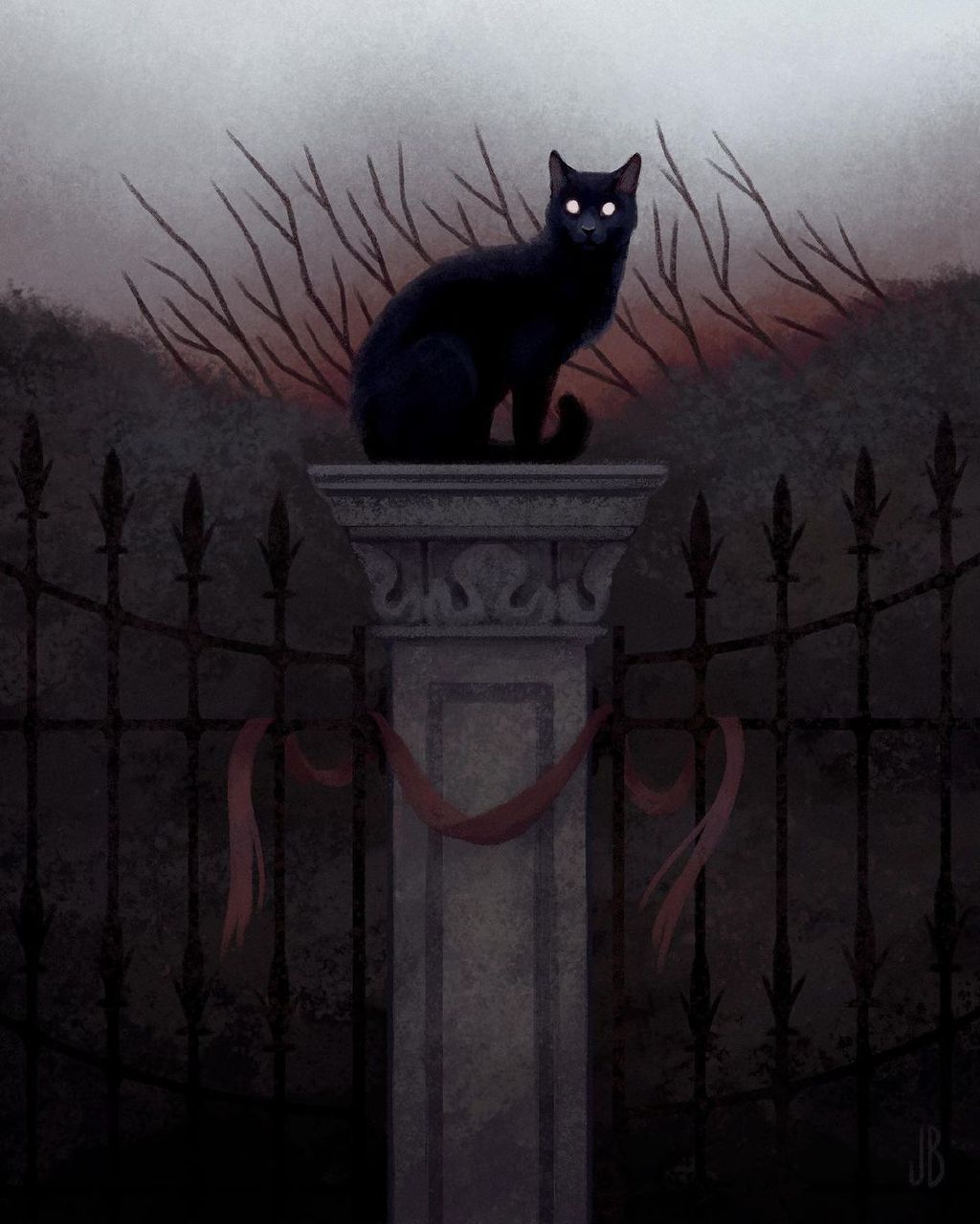 『梦魇』 美国插画师 jenna barton_高清图集_新浪网