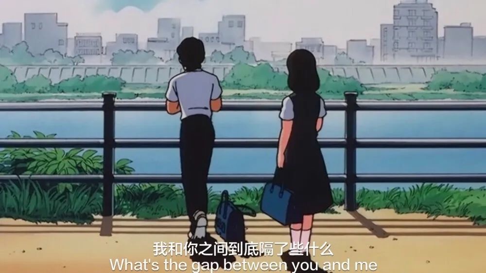 动漫里的台词截图 "最好的礼物就是真心啊" 晚安