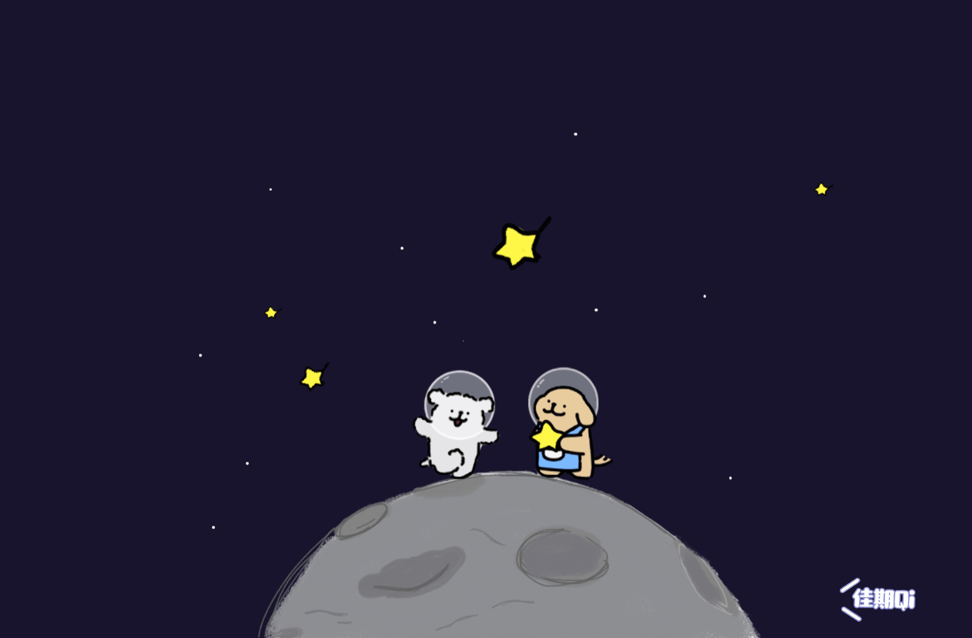 线条小狗ipad电脑壁纸|ipad|小狗|壁纸_新浪新闻