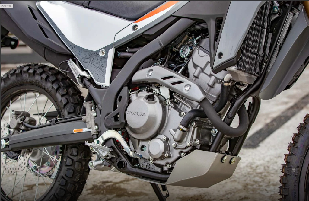 abs系统方面,本田的crf300ls配置有前后abs制动辅助系统,并支持后abs