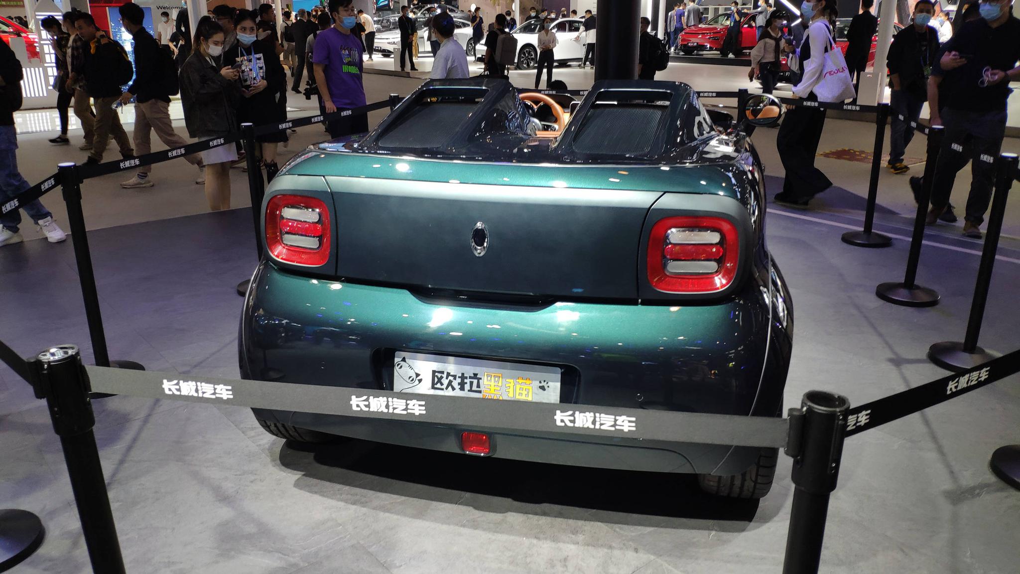 2020年北京车展:欧拉黑猫实车