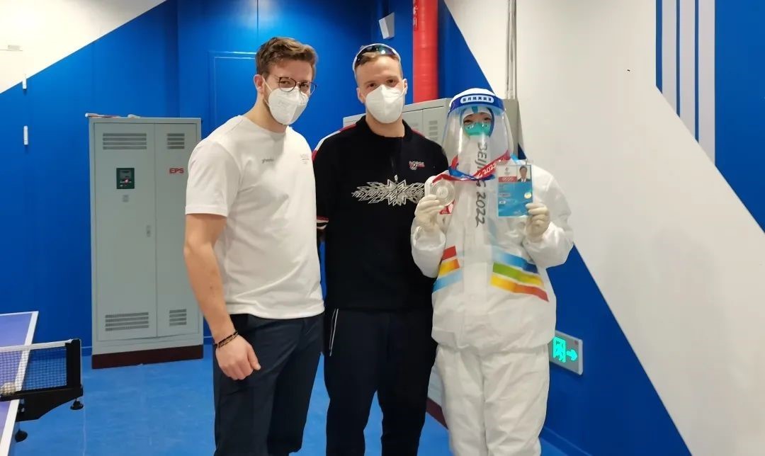 “奖牌有你们的一半！”北京冬奥村健身团队为何赢得他们点赞？休闲区蓝鸢梦想 - Www.slyday.coM