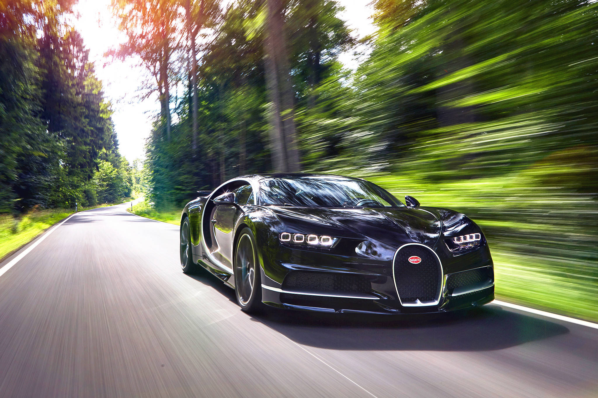 布加迪chiron美极啦