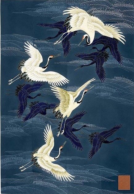 仙鹤 纹样