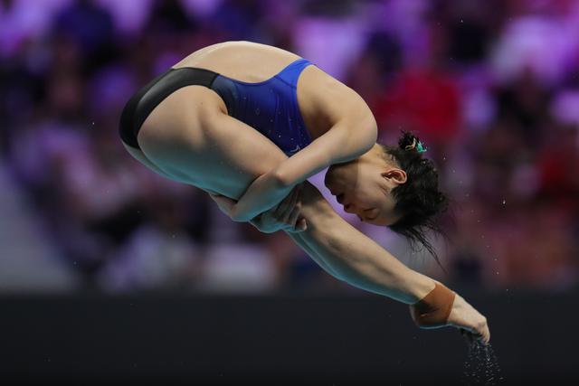 游泳世锦赛4跳水陈艺文昌雅妮晋级女子3米板决赛