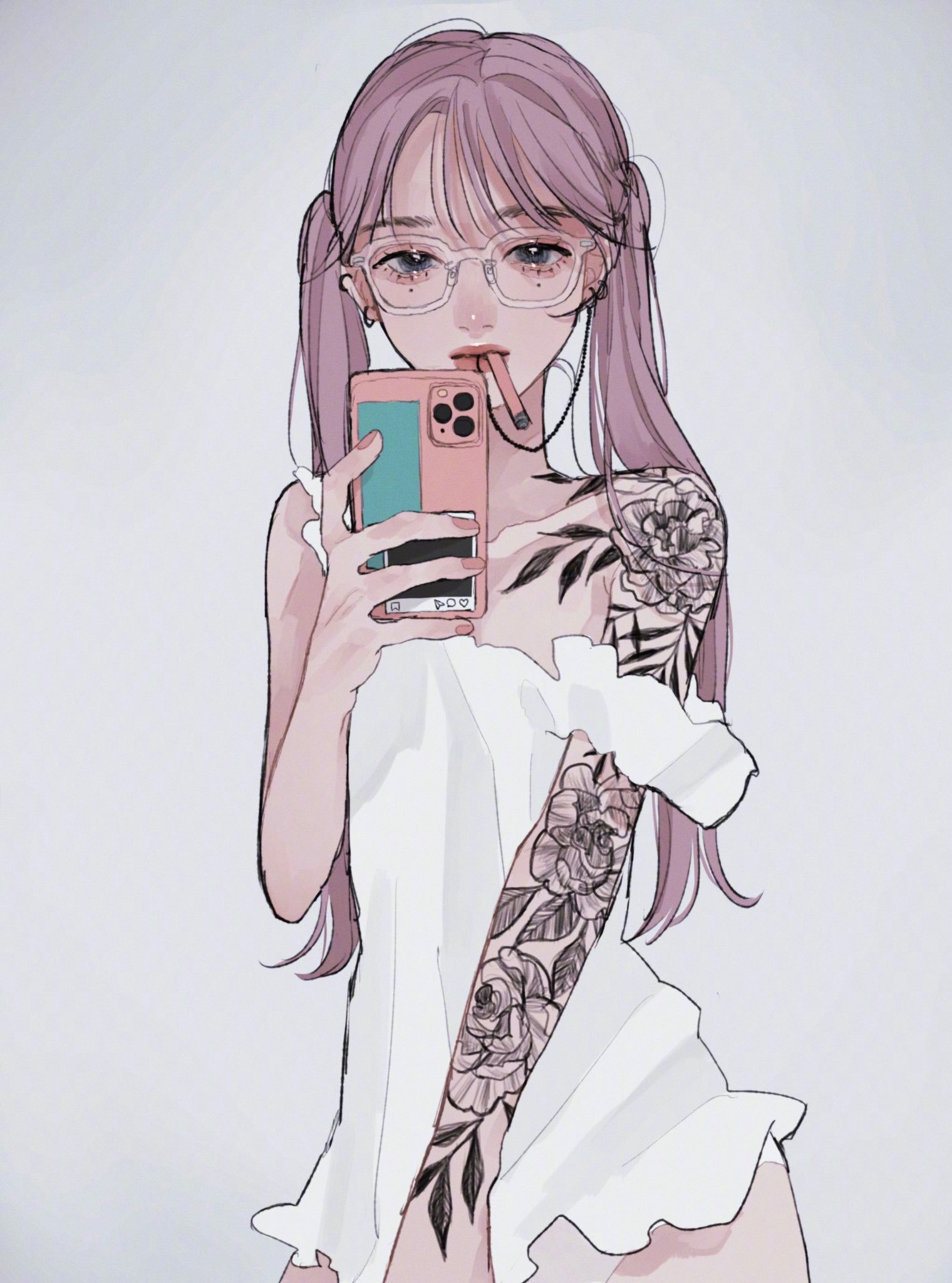 这个画风的女生真的爱了twittertamimoon02