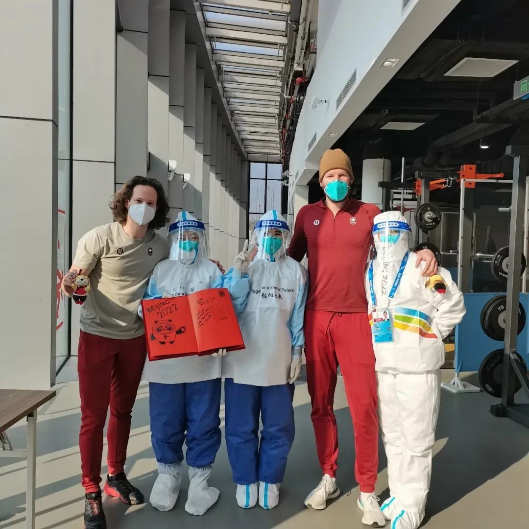 “奖牌有你们的一半！”北京冬奥村健身团队为何赢得他们点赞？休闲区蓝鸢梦想 - Www.slyday.coM