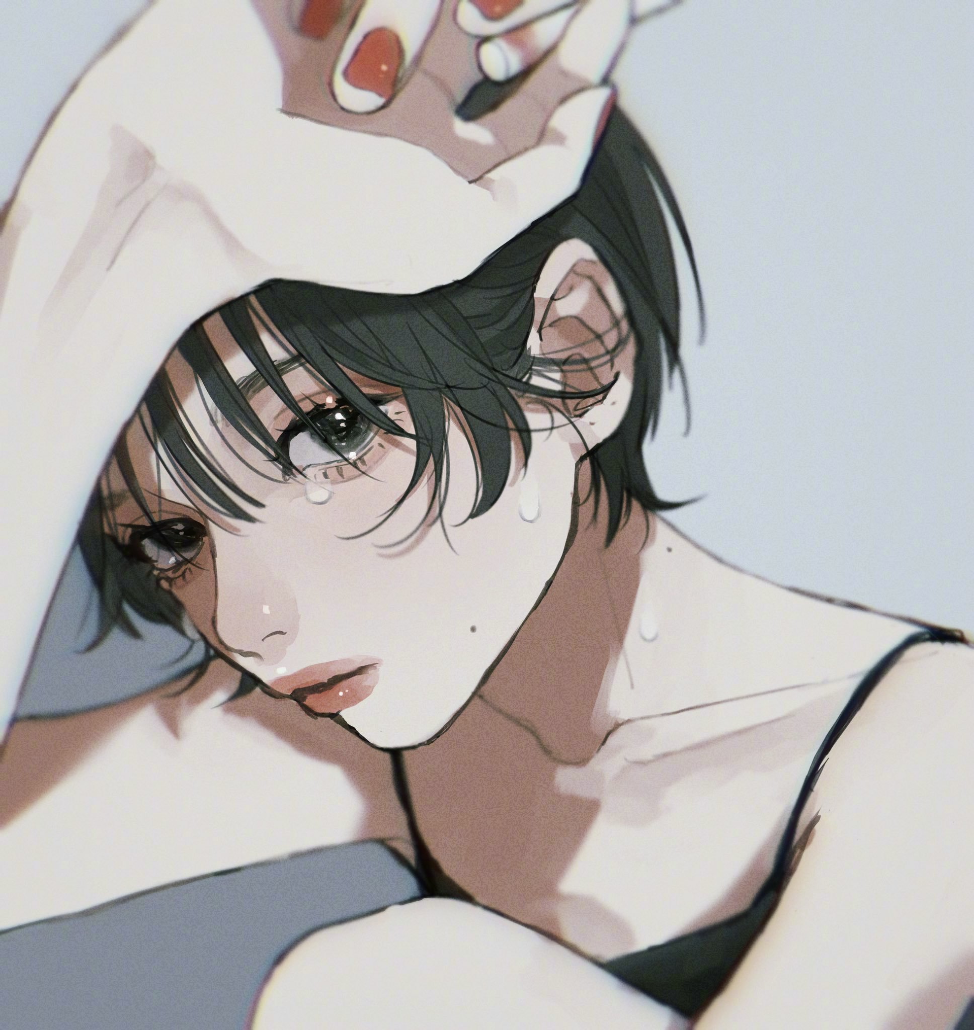 这个画风的女生真的爱了twittertamimoon02