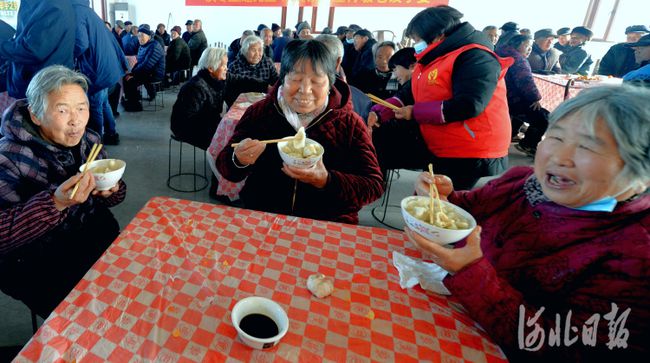 河北隆尧：暖暖冬至日 浓浓孝老情休闲区蓝鸢梦想 - Www.slyday.coM