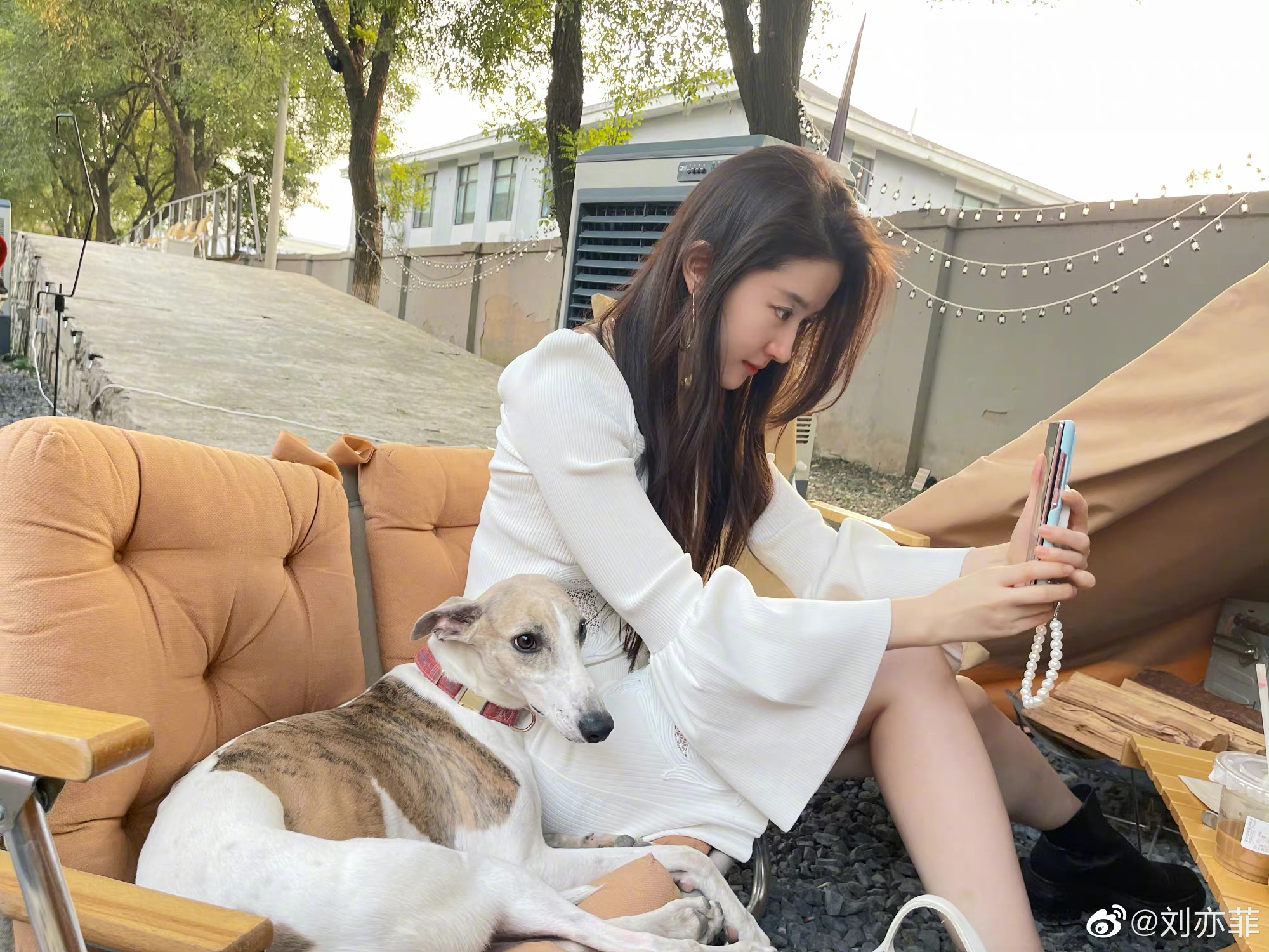 刘亦菲为新剧去有风的地方配音啊啊啊好期待啊小板凳搬好蹲