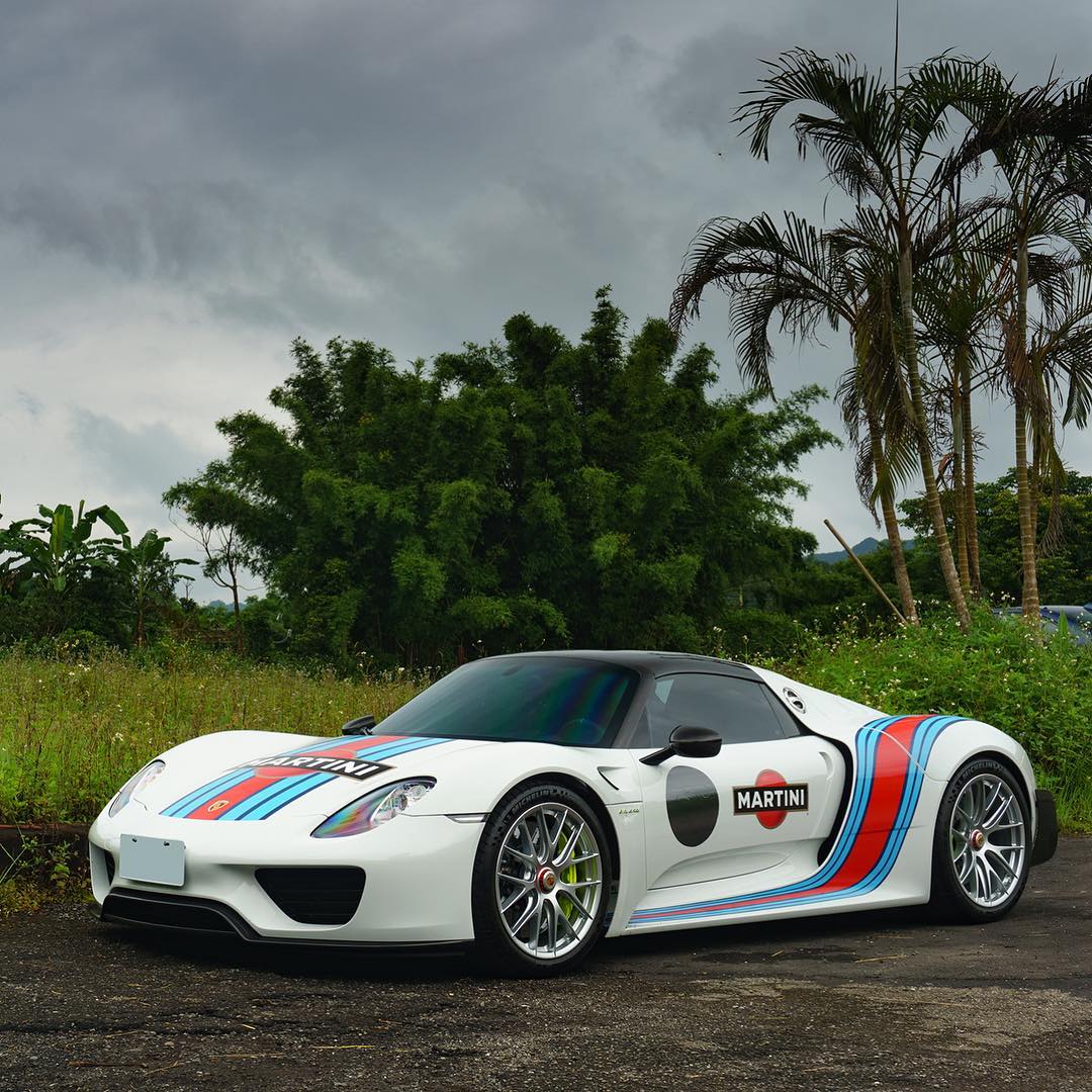 保时捷918spyder街头诱惑