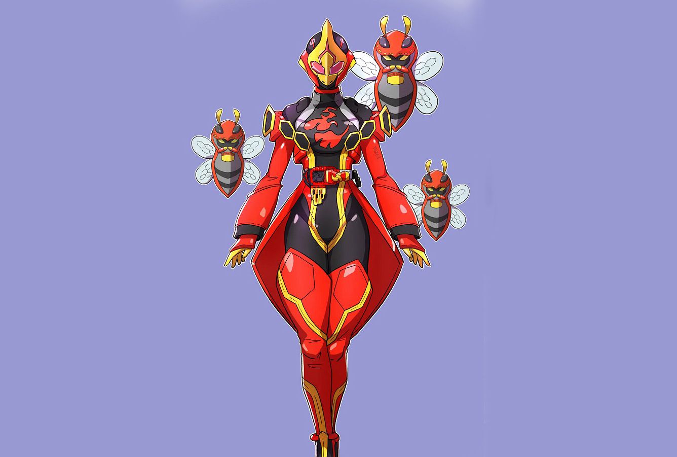 假面骑士添加6个新形态,女王蜂挑战官方皮套,麒麟剑斩很帅气