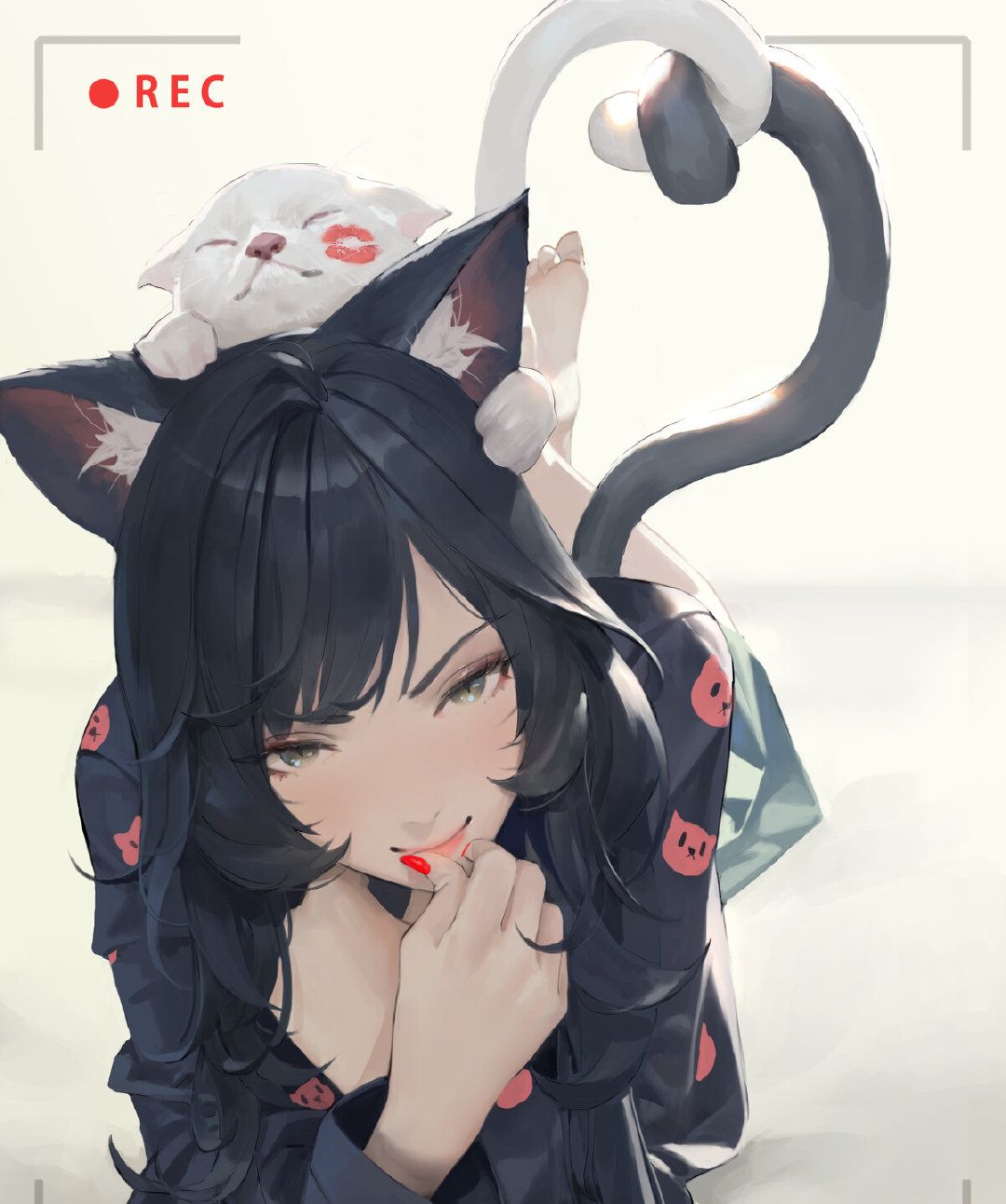 酷炫的cg美少女角色插画有的飒气十足有的甜美可爱